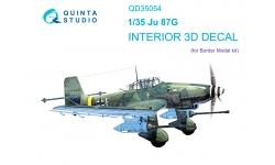 Ju 87G-1/2 Junkers, Stuka. 3D декали (BORDER MODEL) - QUINTA STUDIO QD35054 1/35