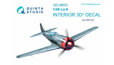 Ла-9. 3D декали (АРК) - QUINTA STUDIO QD48023 1/48