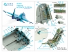 Су-34. 3D декали (HOBBY BOSS) - QUINTA STUDIO QD48071 1/48