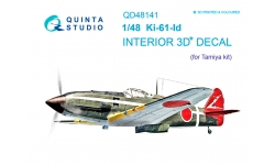 Ki-61-Id (Tei) Kawasaki, Hien. 3D декали (TAMIYA) - QUINTA STUDIO QD48141 1/48
