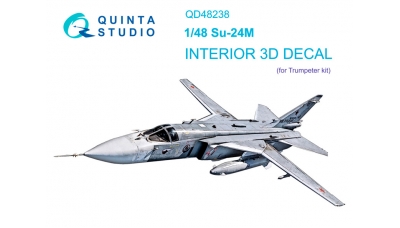 Су-24М. 3D декали (TRUMPETER) - QUINTA STUDIO QD48238 1/48