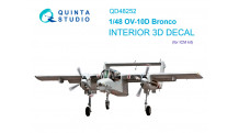 OV-10D+ North American Rockwell, Bronco. 3D декали (ICM) - QUINTA STUDIO QD48252 1/48