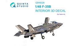 F-35B Lockheed Martin, Lightning II. 3D декали (ITALERI) - QUINTA STUDIO QD48326 1/48