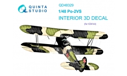 У-2ВС (По-2ВС) Поликарпов. 3D декали (ICM) - QUINTA STUDIO QD48329 1/48