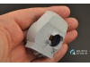 Заклепка с полукруглой головкой для бронетехники, ø 0,5 мм. 3D декали - QUINTA STUDIO QRV-002