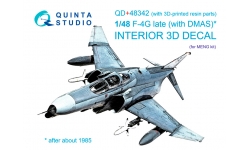 F-4G McDonnell Douglas, Phantom II. 3D декали (MENG) - QUINTA STUDIO QD+48342 1/48