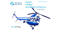 Ми-2. 3D декали (AEROPLAST) - QUINTA STUDIO QD48084 1/48