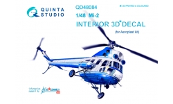Ми-2. 3D декали (AEROPLAST) - QUINTA STUDIO QD48084 1/48