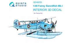 Swordfish Mk. I Fairey. 3D декали (TAMIYA) - QUINTA STUDIO QD48255 1/48