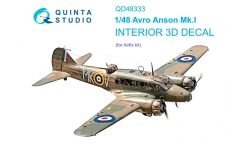 Anson Mk. I Avro. 3D декали (AIRFIX) - QUINTA STUDIO QD48333 1/48