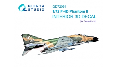 F-104G Lockheed, Starfighter. 3D декали (HASEGAWA) - QUINTA STUDIO QD72100 1/72