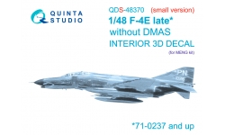 F-4E McDonnell Douglas, Phantom II. 3D декали (MENG) - QUINTA STUDIO QDS-48370 1/48