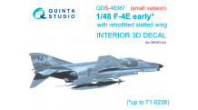 F-4E McDonnell Douglas, Phantom II. 3D декали (MENG) - QUINTA STUDIO QDS-48387 1/48