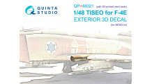 F-4E McDonnell Douglas, Phantom II. Камера TISEO (MENG) - QUINTA STUDIO QP+48021 1/48