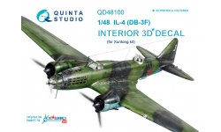 Ил-4. 3D декали (XUNTONG MODEL) - QUINTA STUDIO QD48100 1/48