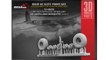 Mosquito De Havilland, Tsetse. Колеса шасси - RESARM 72-03073 1/72