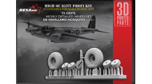 Mosquito De Havilland, Tsetse. Колеса шасси - RESARM 72-03075 1/72