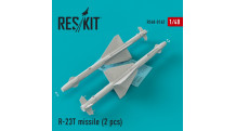 Ракета авиационная Р-23Т класса "воздух-воздух" - RESKIT RS48-0162 1/48