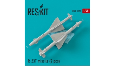 Ракета авиационная Р-23Т класса "воздух-воздух" - RESKIT RS48-0162 1/48