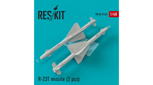 Ракета авиационная Р-23Т (AA-7 Apex) класса "воздух-воздух" - 1/48 RESKIT RS48-0162 Ракета авиационная Р-23Т (AA-7 Apex) класса "воздух-воздух" - 1/48 RESKIT RS48-0162