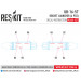 Блок неуправляемых авиационных ракет УБ-16-57 - 1/48 RESKIT RS48-0227