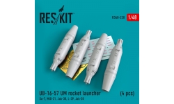 Блок неуправляемых авиационных ракет УБ-16-57УМ - RESKIT RS48-0228 1/48