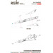Ракета авиационная Р-40ТД (AA-6 Acrid) класса "воздух-воздух" - 1/48 RESKIT RS48-0247 Ракета авиационная Р-40ТД (AA-6 Acrid) класса "воздух-воздух" - 1/48 RESKIT RS48-0247