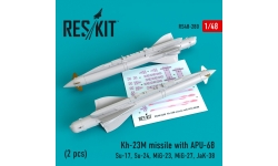 Ракета авиационная Х-23М класса "воздух-поверхность" / АПУ-68У - RESKIT RS48-0280 1/48