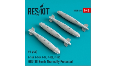 Бомба авиационная GBU-38/B Thermally Protected - RESKIT RS48-0293 1/48