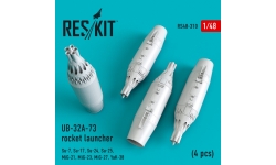 Блок неуправляемых авиационных ракет УБ-32А-73 - RESKIT RS48-0310 1/48