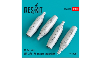 Блок неуправляемых авиационных ракет УБ-32А-24 - RESKIT RS48-0311 1/48
