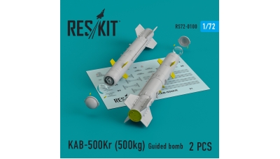 Бомба авиационная КАБ-500Кр - RESKIT RS72-0100 1/72
