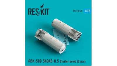 Бомба авиационная РБК-500 ШОАБ-0,5 - RESKIT RS72-0140 1/72