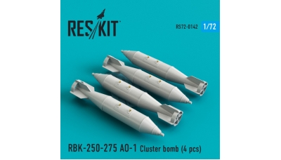 Бомба авиационная РБК-250-275 АО-1сч - RESKIT RS72-0142 1/72