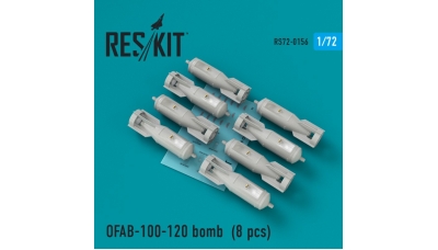 Бомба авиационная ОФАБ-100-120 - RESKIT RS72-0156 1/72