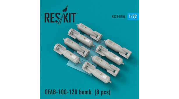Бомба авиационная ОФАБ-100-120 - 1/72 RESKIT RS72-0156
