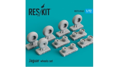 Jaguar SEPECAT. Колеса шасси - RESKIT RS72-0163 1/72
