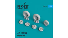 L-39 Aero, Albatros. Колеса шасси - RESKIT RS72-0210 1/72