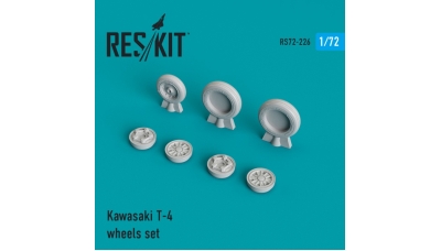T-4 Kawasaki. Колеса шасси - RESKIT RS72-0226 1/72