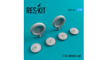 И-16 Поликарпов. Колеса шасси - RESKIT RS72-0241 1/72