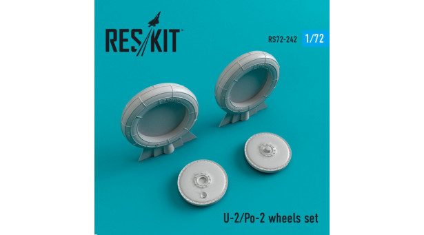 У-2 (По-2) Поликарпов. Колеса шасси - 1/72 RESKIT RS72-0242 У-2 (По-2) Поликарпов. Колеса шасси - 1/72 RESKIT RS72-0242