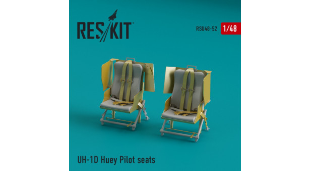UH-1D Bell, Iroquois, Delta Huey. Конверсионный набор - 1/48 RESKIT RSU48-0052 UH-1D Bell, Iroquois, Delta Huey. Конверсионный набор - 1/48 RESKIT RSU48-0052