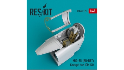МиГ-25РБ/РБТ. Конверсионный набор (ICM) - RESKIT RSU48-0121 1/48
