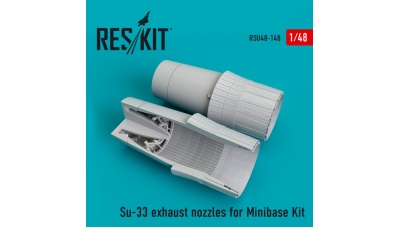 Су-33. Сопла (MINIBASE) - RESKIT RSU48-0148 1/48