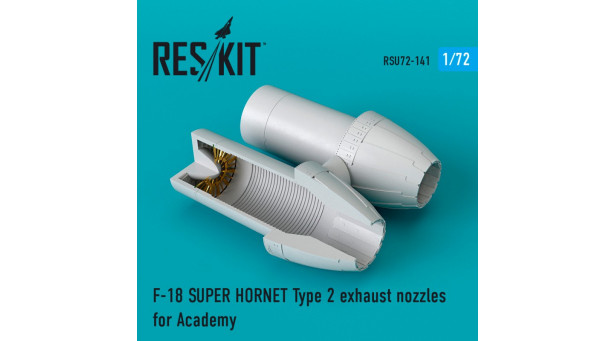 F/A-18E/F Boeing, McDonnell Douglas, Super Hornet. Сопла (ACADEMY) - 1/72 RESKIT RSU72-0141 F/A-18E/F Boeing, McDonnell Douglas, Super Hornet. Сопла (ACADEMY) - 1/72 RESKIT RSU72-0141