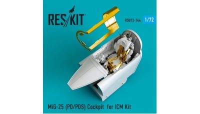 МиГ-25ПД/ПДС. Конверсионный набор (ICM) - RESKIT RSU72-0144 1/72