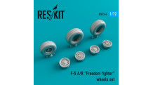 F-5A/B Northrop, Freedom Fighter. Колеса шасси - RESKIT RS72-0004 1/72