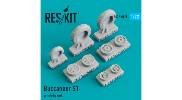 Buccaneer S.1 Blackburn, Hawker Siddeley. Колеса шасси - 1/72 RESKIT RS72-0128 Buccaneer S.1 Blackburn, Hawker Siddeley. Колеса шасси - 1/72 RESKIT RS72-0128