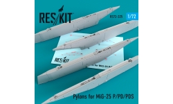 МиГ-25П/ПД/ПДС. Пилоны - RESKIT RS72-0325 1/72