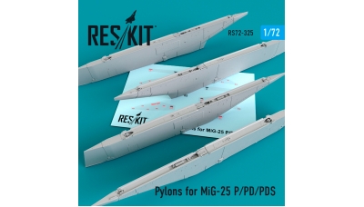 МиГ-25П/ПД/ПДС. Пилоны - RESKIT RS72-0325 1/72